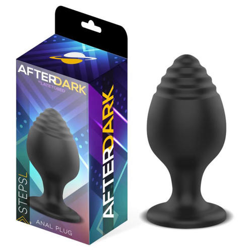 פלאג אנאלי סיליקון גודל  Steps Butt Plug Silicone Size L