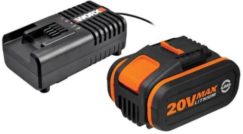 סוללה 20V 4A ומטען מהיר