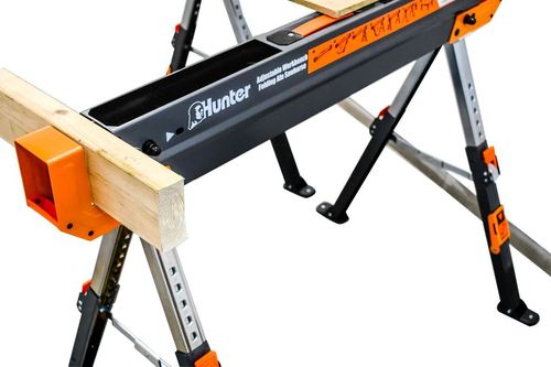 שולחן עבודה\חמור מקצועי מתכוונן HUNTER עד 590 ק