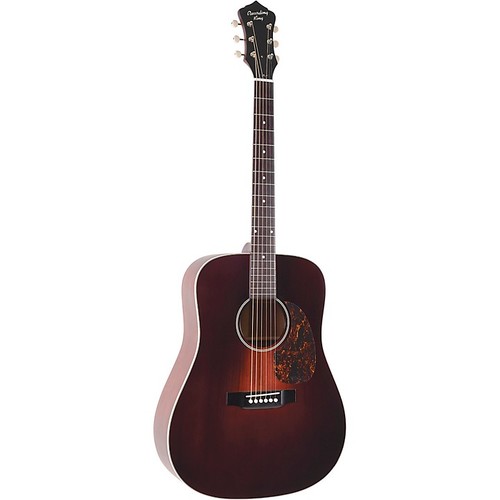 גיטרה אקוסטית מוגברת RECORDING KING RDS-11-FE3-TBR