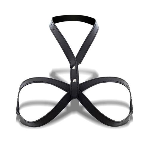 רתמת חזה למשחקי סאדו - Diannia Bondage Breast Harness