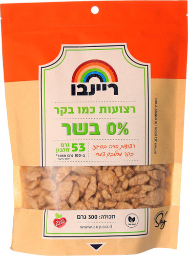רצועות סויה בסגנון בקר 300 גרם - ריינבו