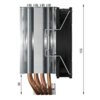 קרור אויר למעבד be quiet! Pure Rock 2 cpu cooler