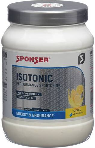 Sponser Isotonic lemon 1000 g|איזוטון בטעם לימון