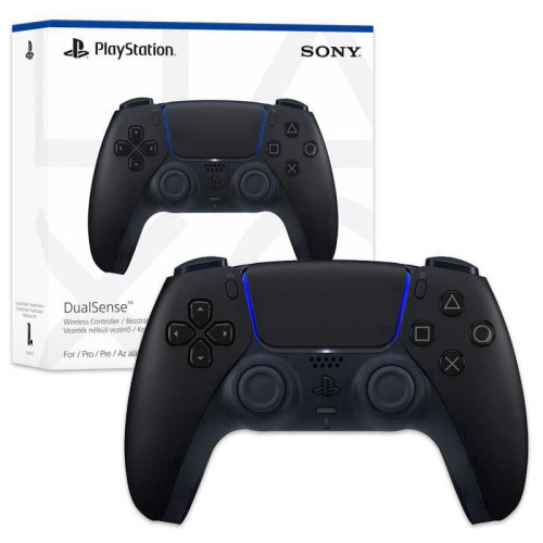  Sony PS5 DualSense Wireless Controller Midnight Black סוני