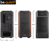 מארז be quiet! Silent Base 600 Orange, חלון צד שקוף
