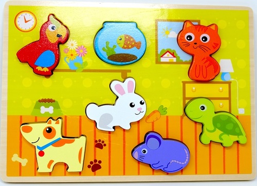 פאזל תלת מימד חיות מחמד PIT TOYS