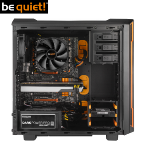 מארז be quiet! Silent Base 600 Orange, חלון צד שקוף