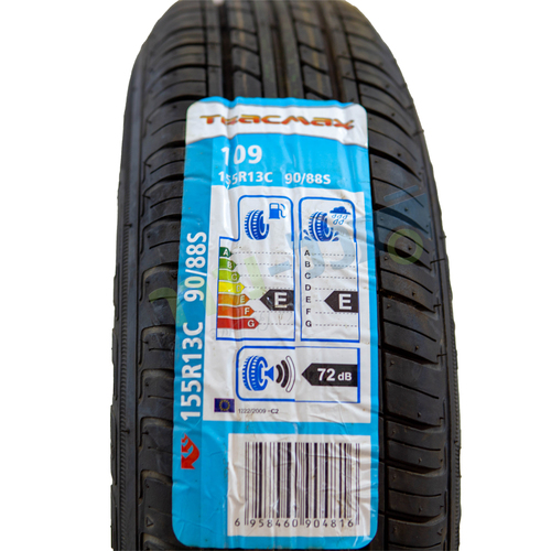 צמיג 155/80R13C מחוזק 8PR לנגרר