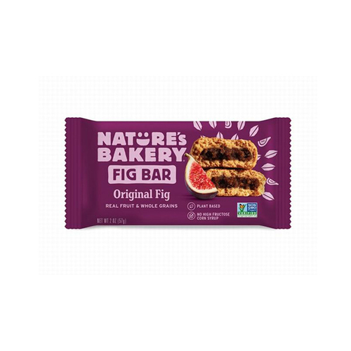 חטיף חיטה מלאה במילוי תאנים 57 גרם פיג בר - NATURE'S BAKERY