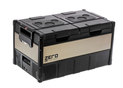 מקרר/מקפיא 96 ליטר 2 תאים ZERO DUAL ZONE לרכב 