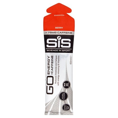 SIS Go Isotonic Energy Caffeine Gel Berry 60Ml|בטעם פטל בתוספת קפאין