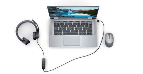 אוזניות- מיקרפון Dell Pro Wired Headset WH3022