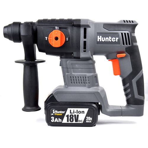 סט 18V אימפקט + משחזת זווית + פטישון  HUNTER