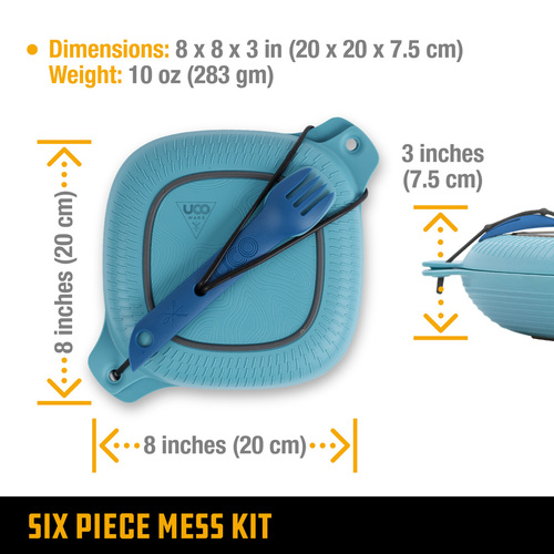 MESS KIT 6 PIECE