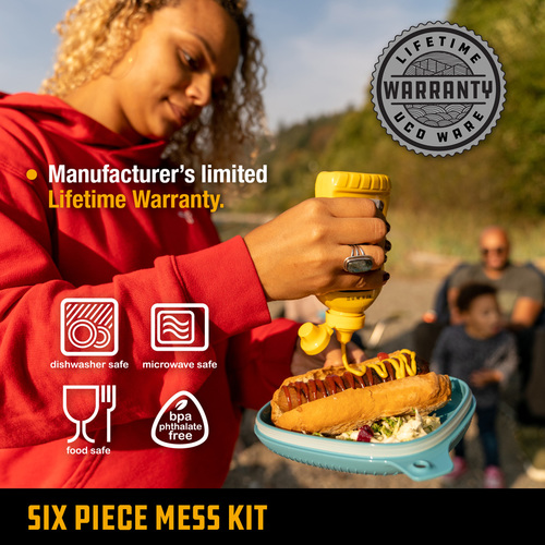 MESS KIT 6 PIECE