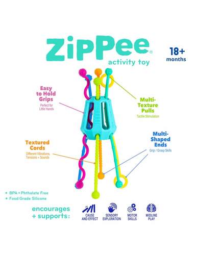 משחק התפתחות רב שלבי לתינוקות ZipPee