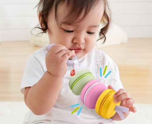 רעשן המקרון הראשון שלי Fisher Price