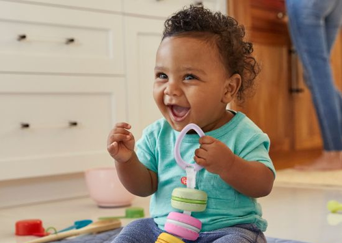 רעשן המקרון הראשון שלי Fisher Price