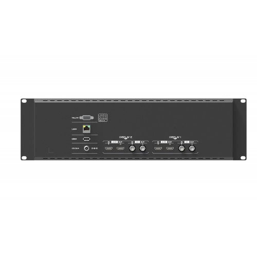 מוניטור ליליפוט Lilliput RM-7029/S - 2×7” HDMI 2.0 & 3G-SDI Rack Mount Monitor