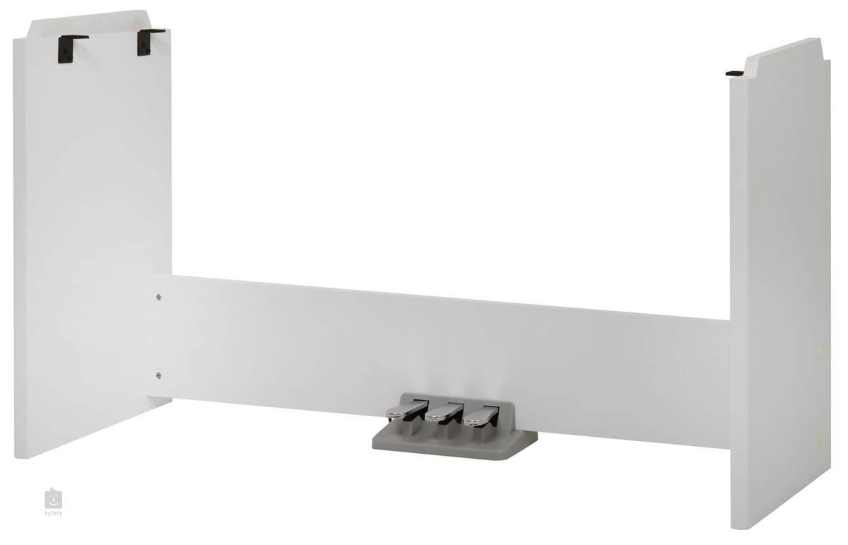 סטנד עם פדלים לבן לפסנתרים KURZWEIL KAS5 KA70 KA90 KA120