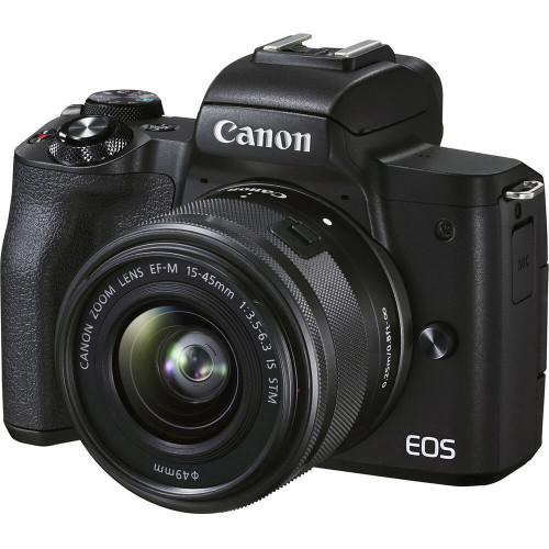מצלמת קנון 55-200 + Canon EOS M50 II 15-45 רשמי