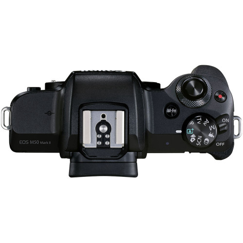 מצלמת קנון 55-200 + Canon EOS M50 II 15-45 רשמי
