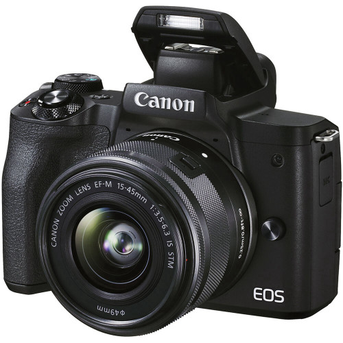 מצלמת קנון 55-200 + Canon EOS M50 II 15-45 רשמי