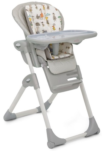כסא אוכל מפואר לתינוק mimzy lx עם 3 מגשים וריפוד כפול ג'ואי