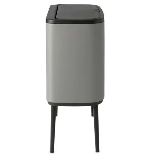 פח ברבנטיה למטבח 36 ליטר - Brabantia BO בטון מתוך קולקציית פחי אשפה למטבח (צילום מורחב) - שילוב מושלם בין נוחות שימוש יומיומית לסטייל נקי