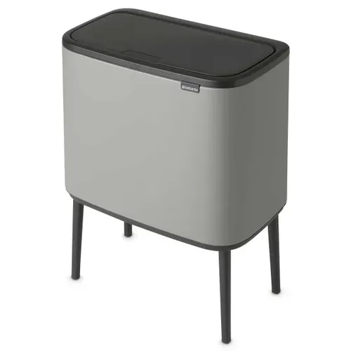 פח ברבנטיה למטבח 36 ליטר - Brabantia BO בטון מתוך קולקציית פחי אשפה למטבח (פרטים קטנים וגימור) - פתרון פונקציונלי ואסתטי לארגון הבית