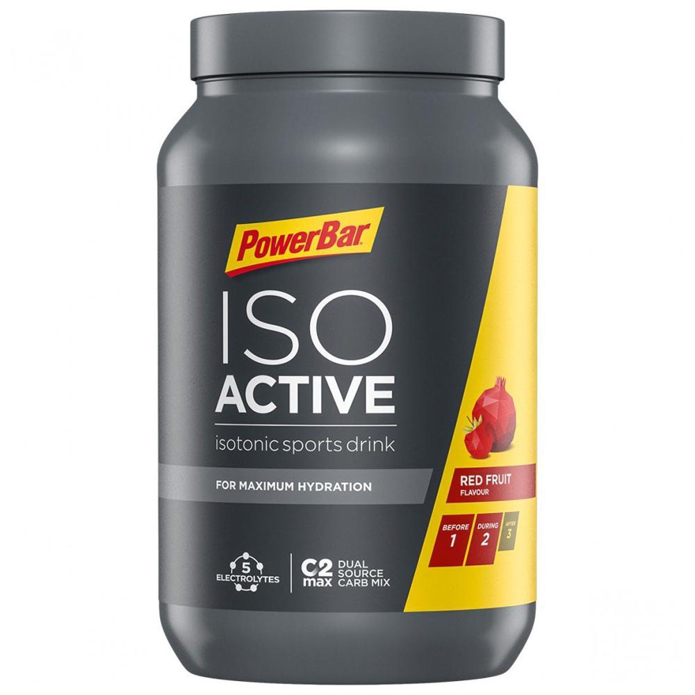 Powerbar Isoactive Red Fruits Powder 1.32Kg|בטעם פטל רימונים