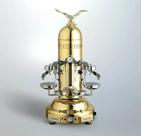מכונת קפה מקצועית בזרה זהב Bezzera Eagle Dome DE 2GR Professional Coffee Machine