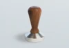 COFFEE TAMPER WITH WOODEN KNOB