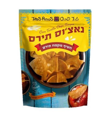 חטיף נאצ'וס תירס טרס פזוס  180 גרם