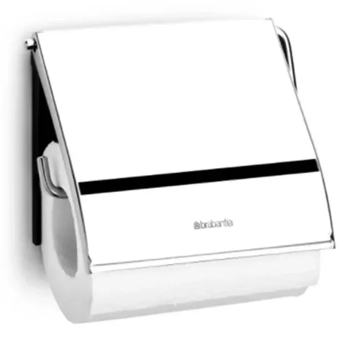 מתקן נייר טואלט Brabantia - ניקל מתוך קולקציית מתקנים לנייר טואלט (צילום מוצר מקורי) - איכות פרימיום בלתי מתפשרת ואחריות מלאה