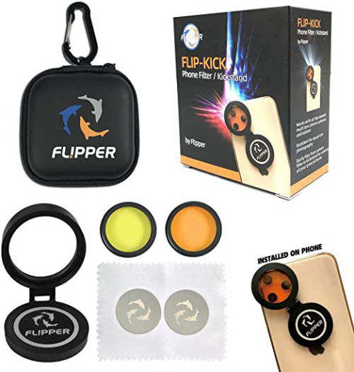 עדשה לצילום אלמוגים  FLIP KICK PHONE FILTER