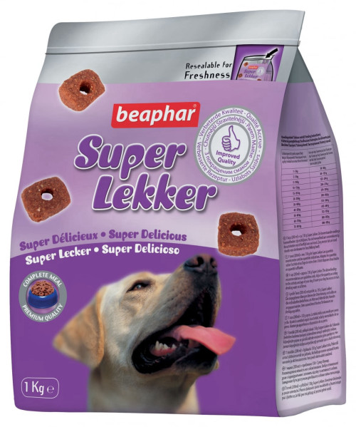 ביהפר חטיף מזון משלים סופר לאקר super lekker