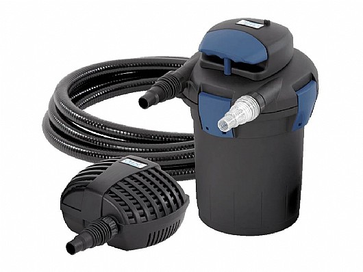 סט משאבה+פילטר לבריכות נוי, דגים BioPress Set 10000 אואזה OASE