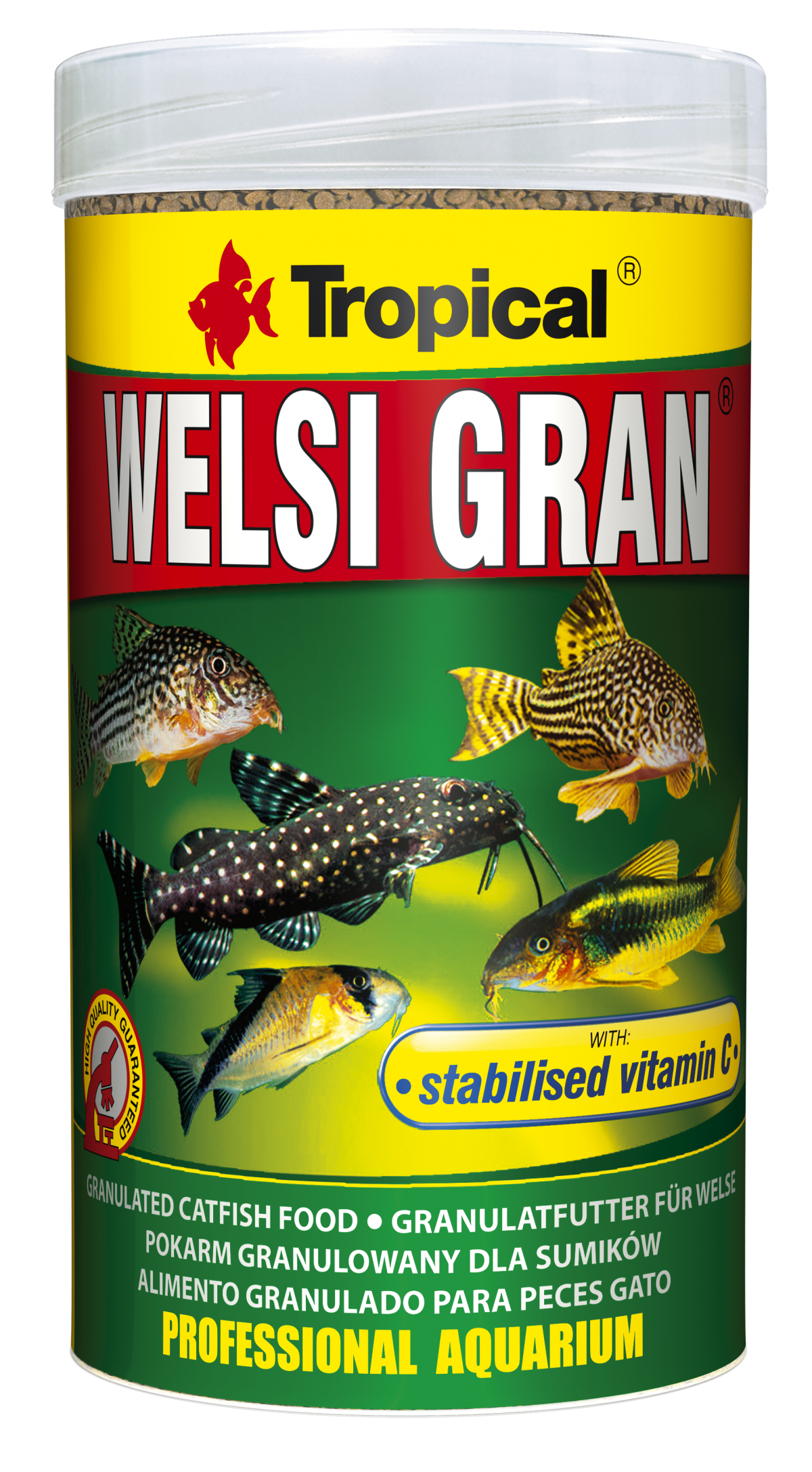 מזון וולסי גרגרים 250 מ”ל Tropical Welsi Gran 