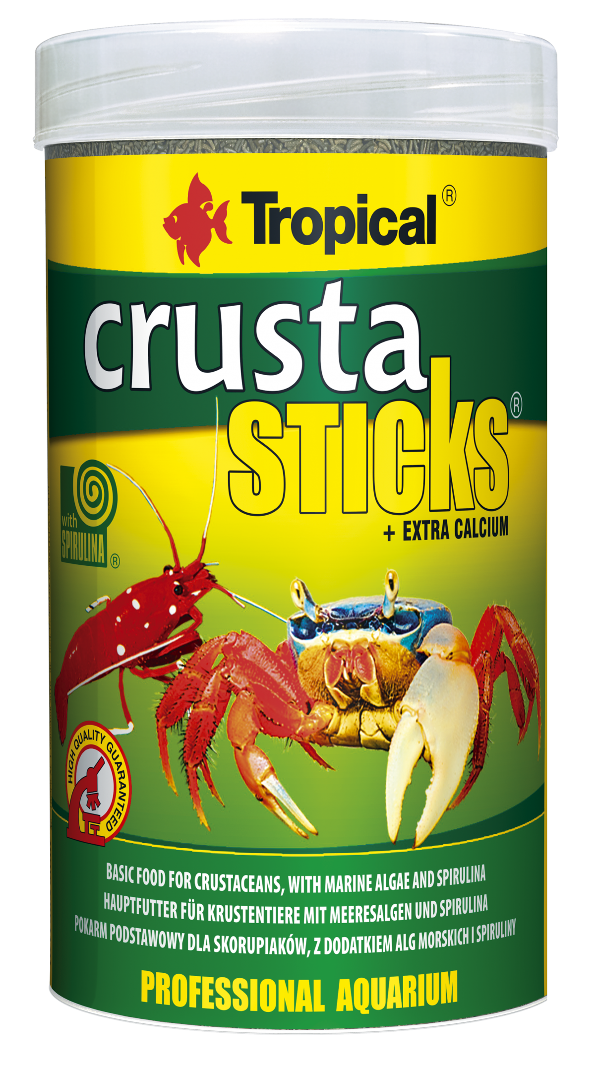 מזון מקלונים לפרוקי רגליים 250 מ”ל Tropical Crusta Sticks 