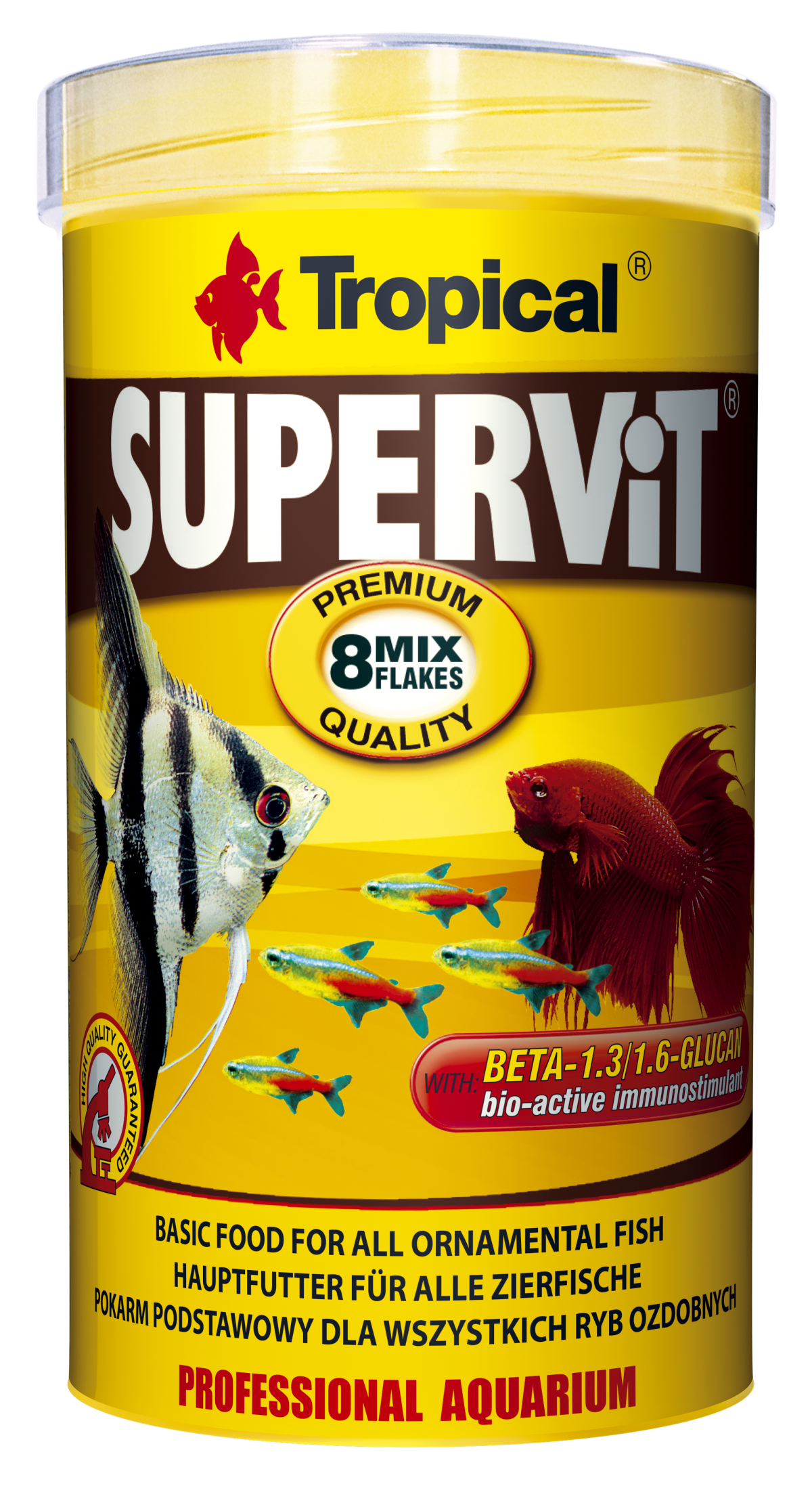 סופרויט עלים 1000 מ”ל Tropical Supervit Flakes