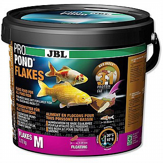 ג'יי בי אל מזון עלים לדגי בריכה 720 גרם JBL PROPOND FLAKES