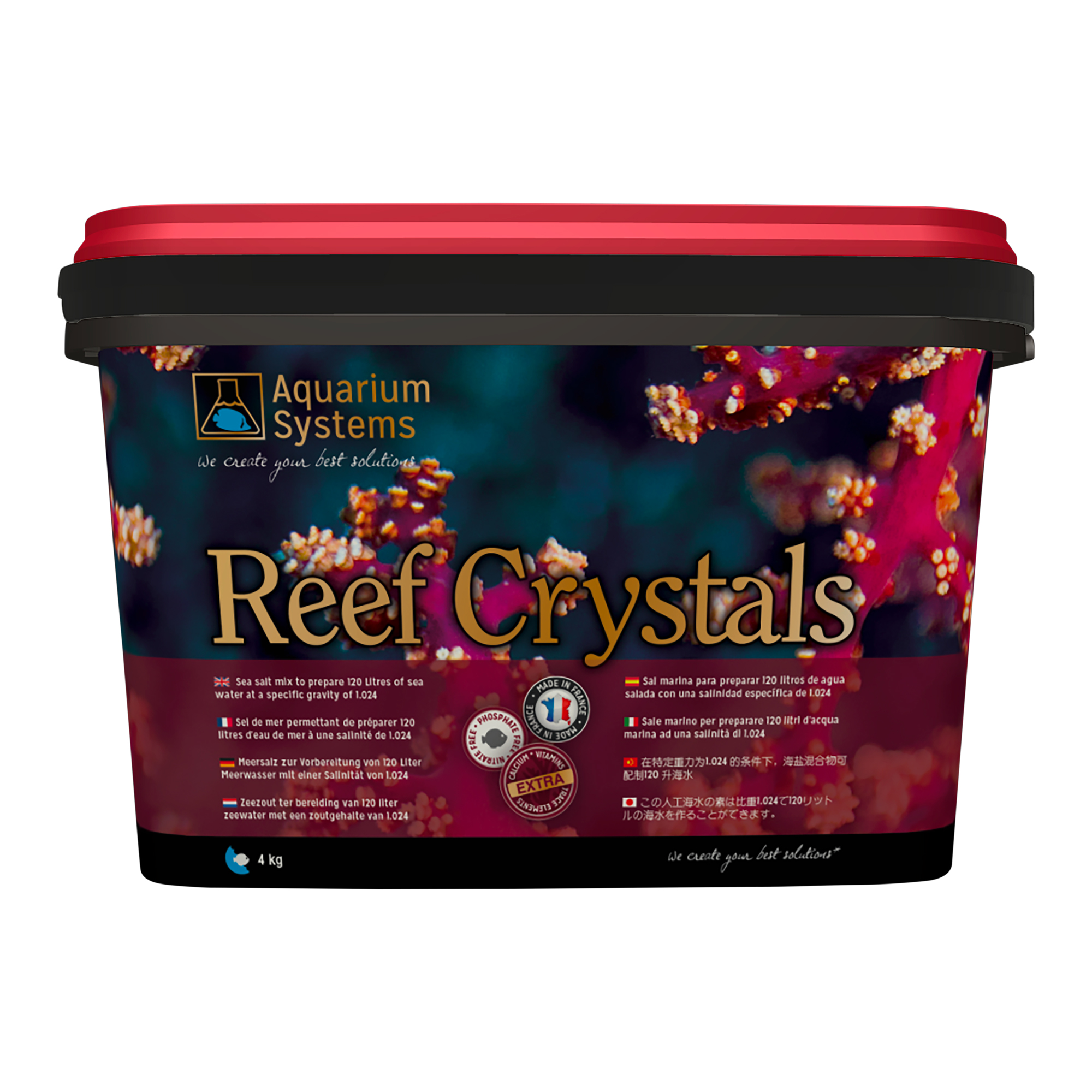מלח ריף קריסטל 4 קילו SEA SALT REEF CRYSTALS