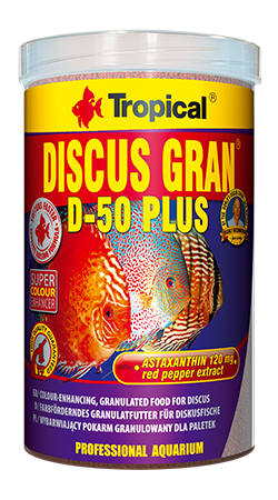 דיסקוס גראן פלוס 250 מ”ל Tropical Discus Gran D-50 Plus