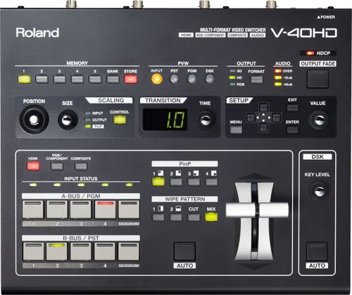 זוית נוספת Roland V-40HD