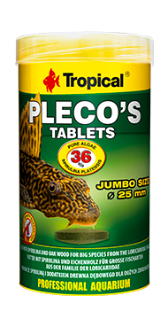 מזון טבליות שוקע לפלקו 250 מ”ל Tropical Pleco