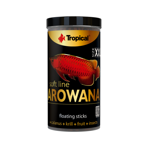 מזון סופט ליין ארואנה אקסטרה לארג 1000 מ”ל Tropical Soft Line Arowana XXL 