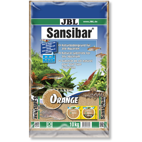 חול סנסיבר כתום 10 קילו JBL Sansibar Orange