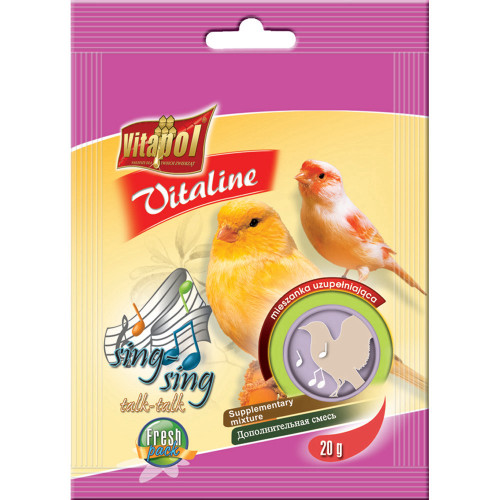 VITAPOL מעודד שירה לציפורים 20 גרם